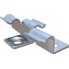 Кляймер металлический HILST FIX prof 3D для террасной доски